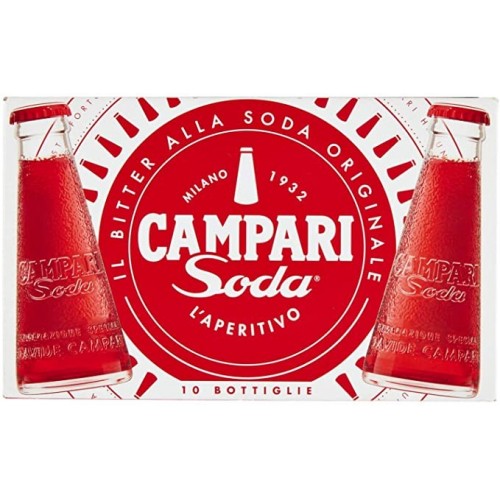 camparini soda alcol 10° litri 0,10