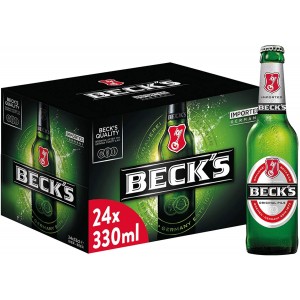 birra beck's lager 5° l 0,33 2