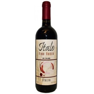 vino rosso italo 11,5° uve...