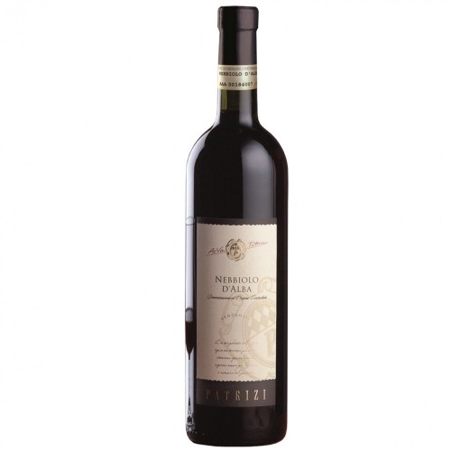 vino nebbiolo d'alba patrizi 13,5 doc...