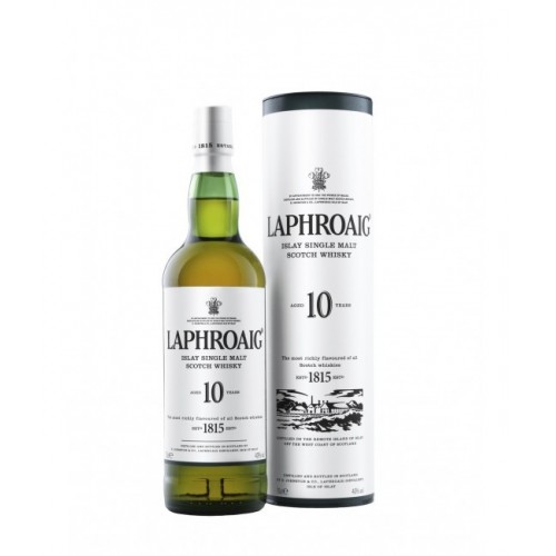 whisky laphroig 10 years 40°...
