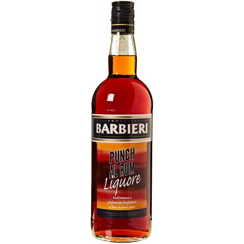 punch barbieri rum 35° bottiglia l 1,00