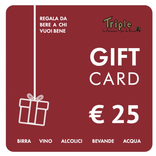 Gift Card 25€ TripleShop