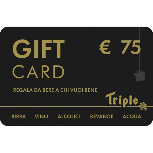 Gift Card 75€ TripleShop